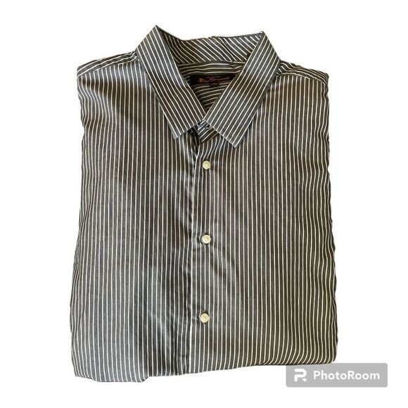 ⚡️Ben Sherman Buttoned Down Dress Shirt ~ Size XXL 18 36-37 ⚡️ - Picture 1 of 5